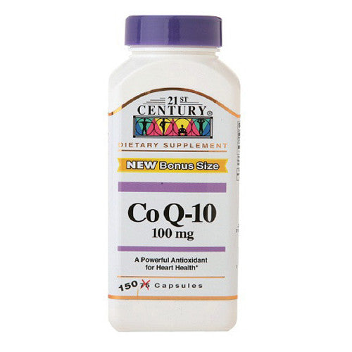 21St Century Coq10 100 Mg Capsules - 150 Ea